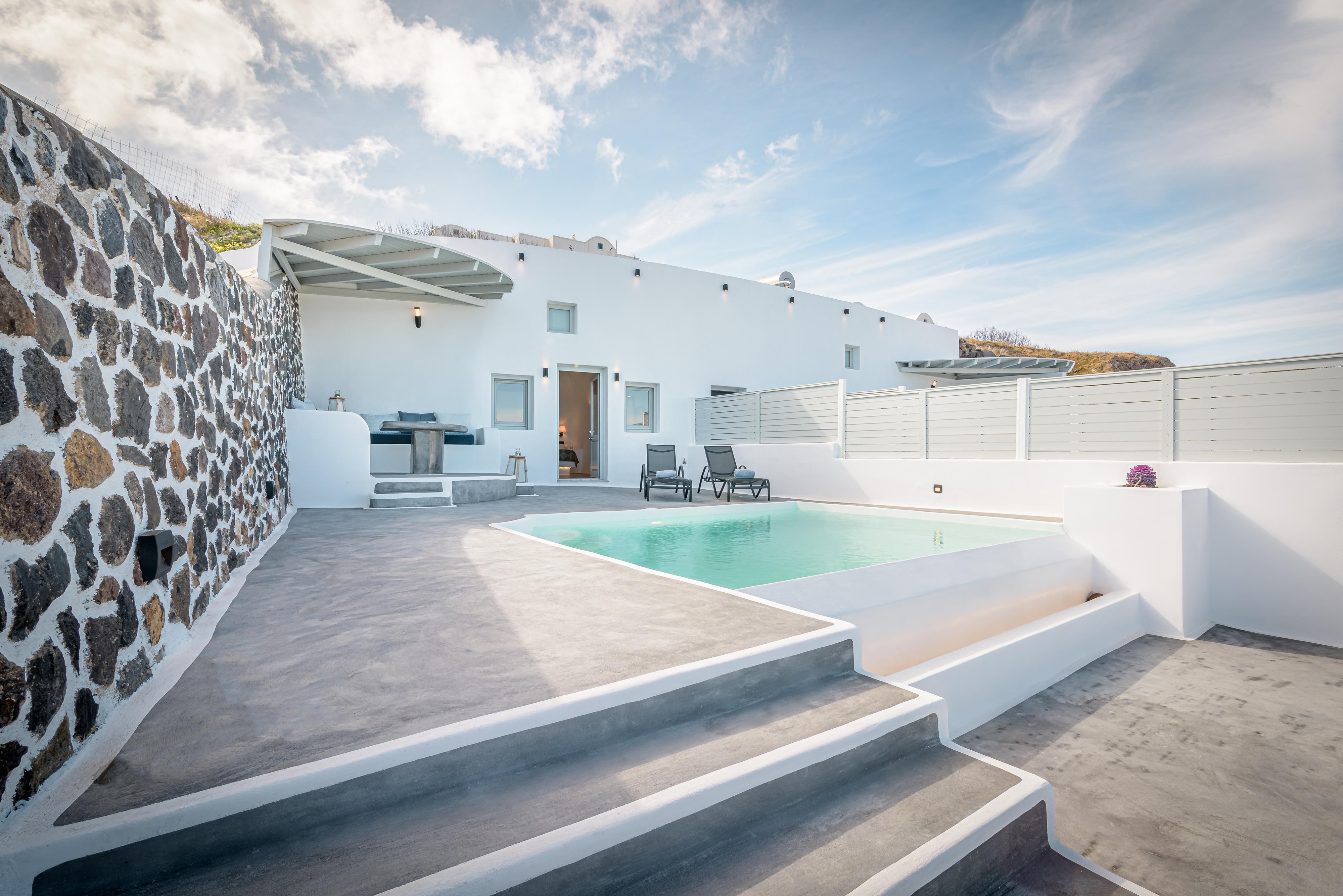 Siete Mares Luxury Suites Imerovigli  Ngoại thất bức ảnh